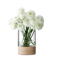 L.S.A. - Lotta vase or candlestick 18 cm - Transparent