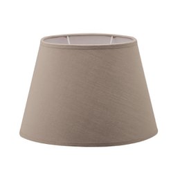Home Sweet Home Lampshade Largo oval taupe - W:24xD:14xH:16cm
