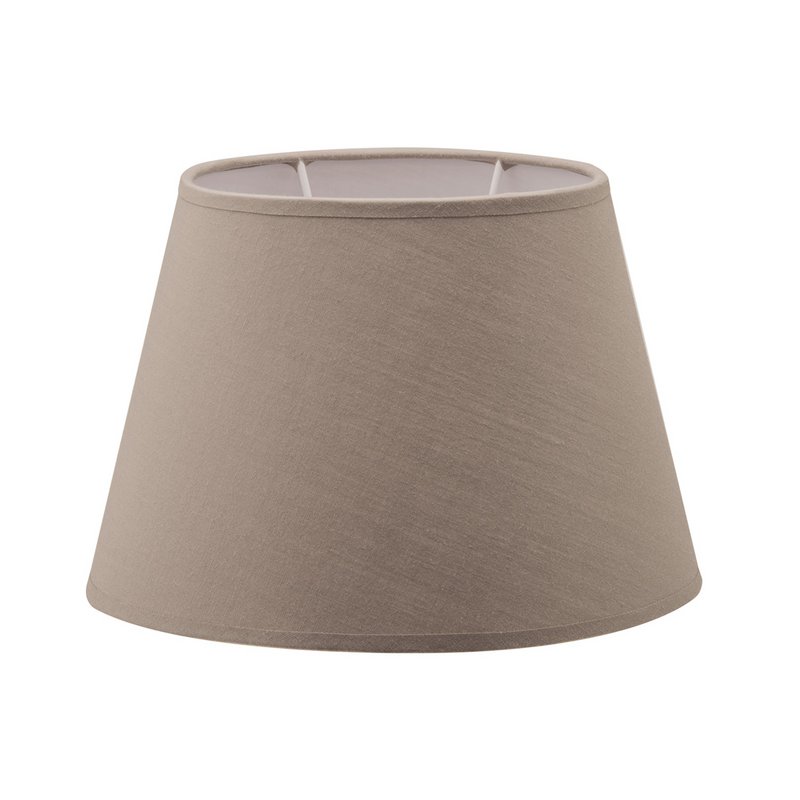 Home Sweet Home Lampshade Largo oval taupe - W:24xD:14xH:16cm