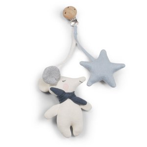 Kinderwagenspielzeug - Stjarna - Babyblau