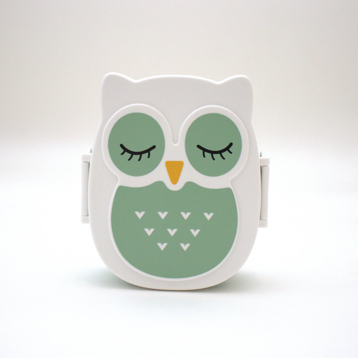 Snackbox - Lunchbox Uil luchtdicht & BPA vrij - Mint