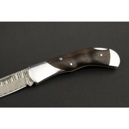 IZUMI ICHIAGO Red Hawk Folder, zakmes van Japans VG-10 Damascus staal met geschenkdoos