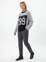 Supreme Crewneck – fra Dense Weave for et ubesværet look
