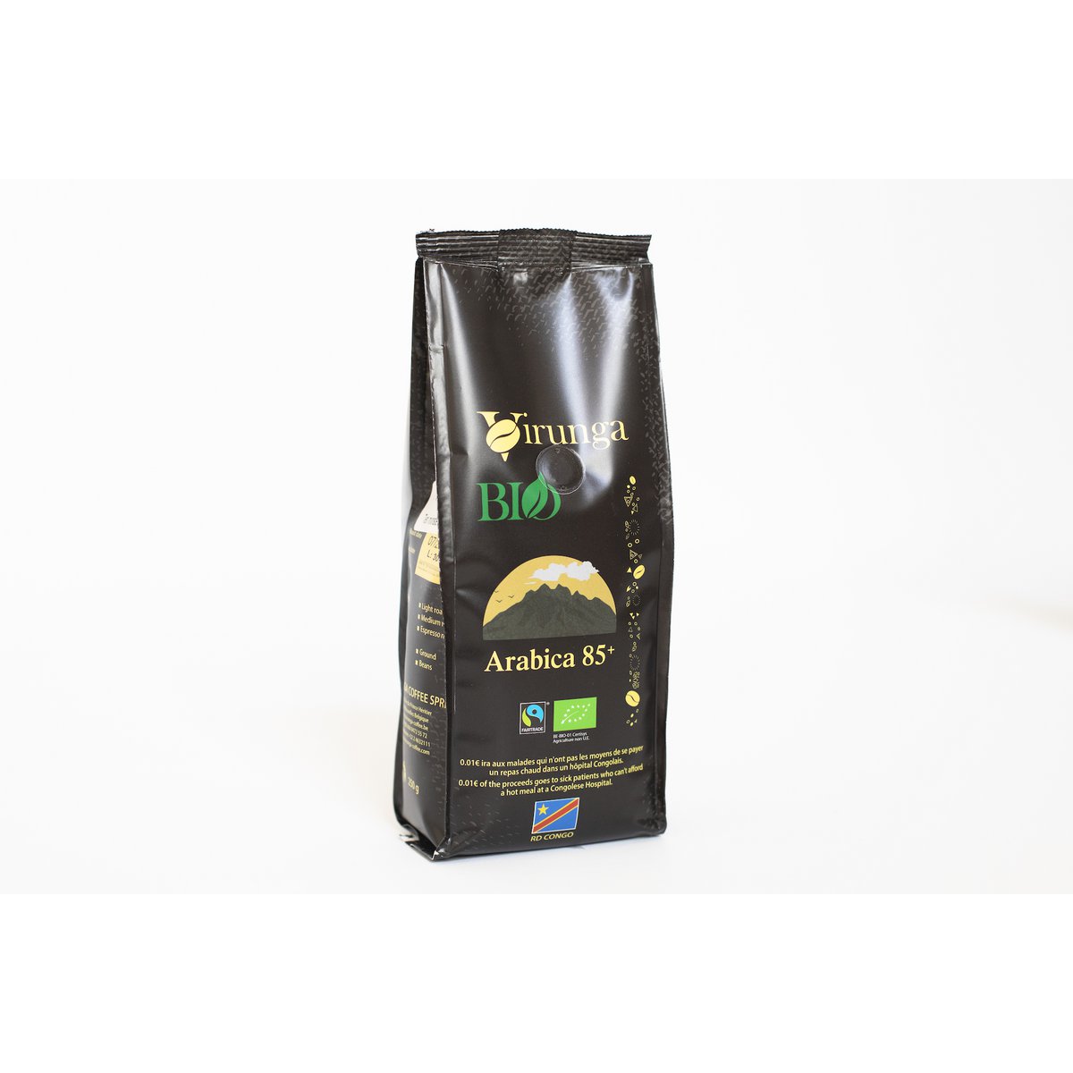 Kaffee ARABICA 85+ Bio & Fairtrade 250g gemahlen Premium