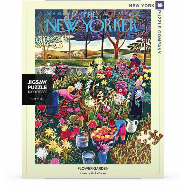 New York Puzzle Company Flower Garden - 1000 pieces