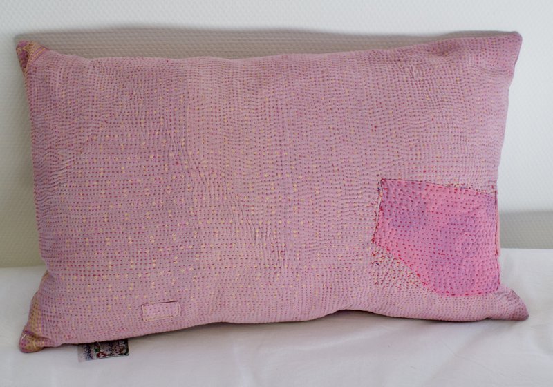 Funda de cojín Vintage Kantha AB-127