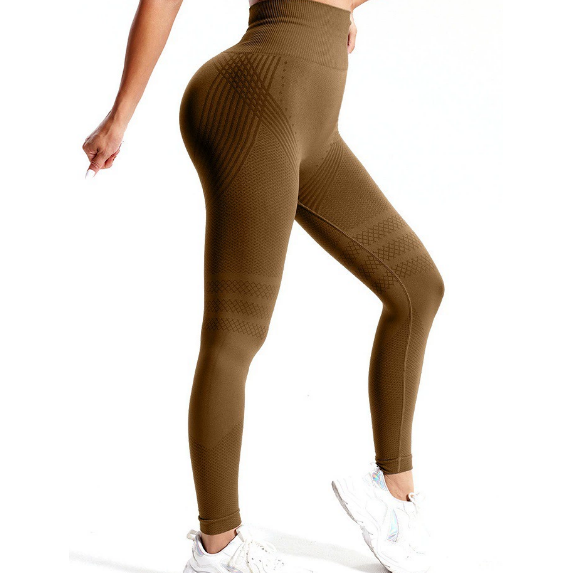 Ultra high waist non slip yoga pants with no trace, peach buttocks fitness exercise, hip lifting tight pants with high elasticity