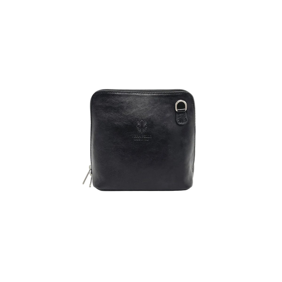 Bolso de Hombro en Piel Verdadera, Made in Italy, art. 112758