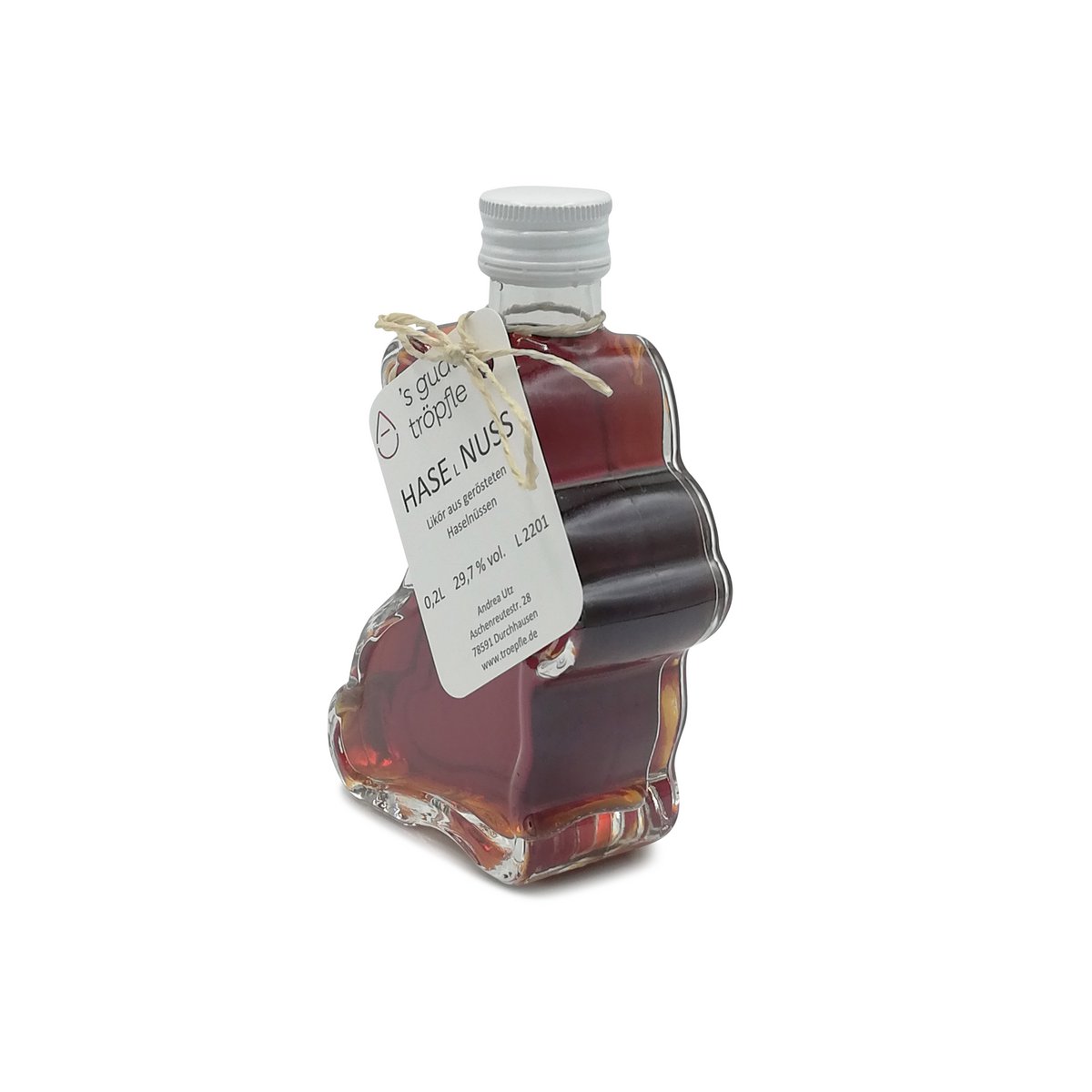 HASE L NUT Liqueur - Liqueur de Noisette 200ml
