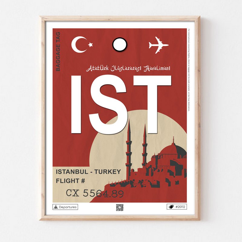 Plakat docelowy w Stambule