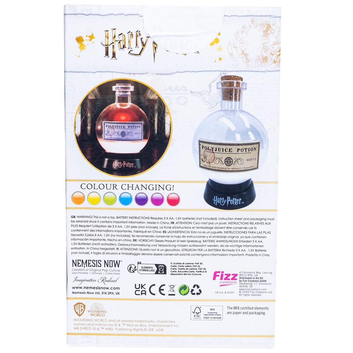 Harry Potter - Zaubertranklampe (groß)