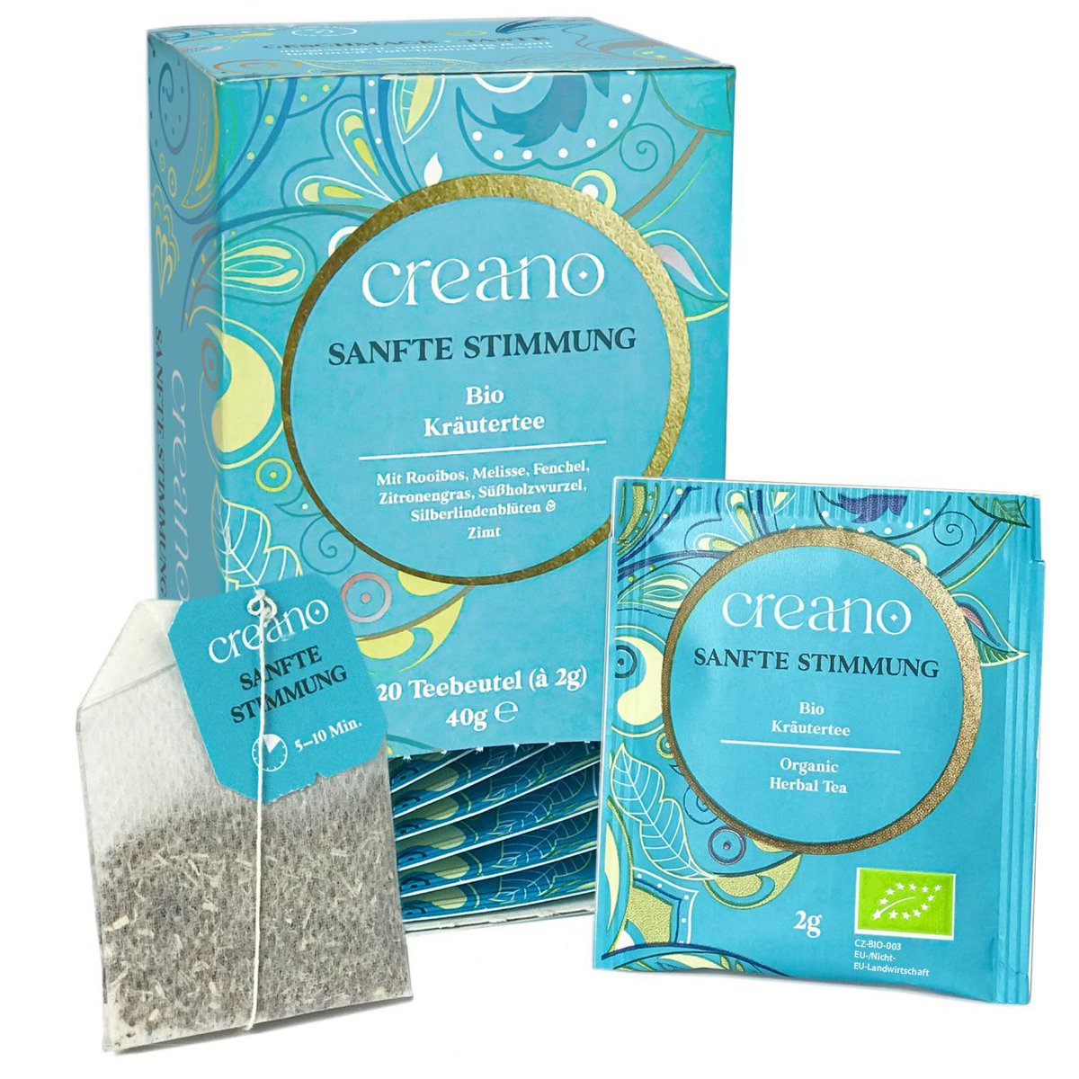 20er Pack Bio-Teebeutel Sanfte-Stimmung
