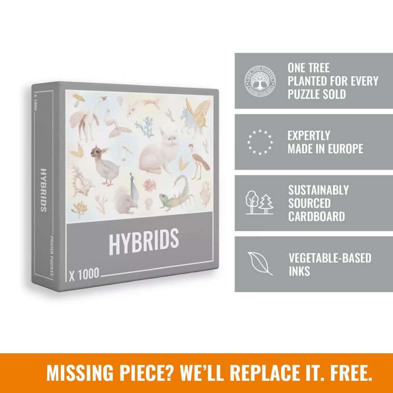 Hybriden Legpuzzel (1000 stukjes)