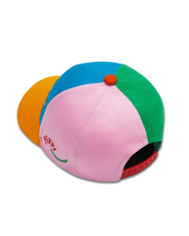 koaa – Pippi Langstrumpf “Kunterbunt” – Basecap blue/green/pink