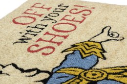Victoria and Albert Museum Queen of Hearts Coir Doormat