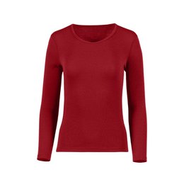 Women's Merino 250 Long Sleeve Crew Royal Cherry