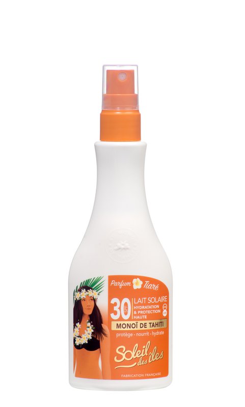 MILK SPRAY MONOI PARFUME SUN OF THE ISLANDS SPF 30