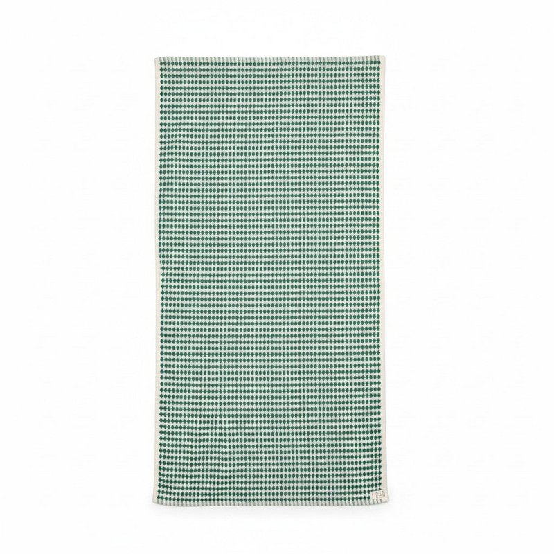 Serviette de bain | France | Points verts | 170x85cm