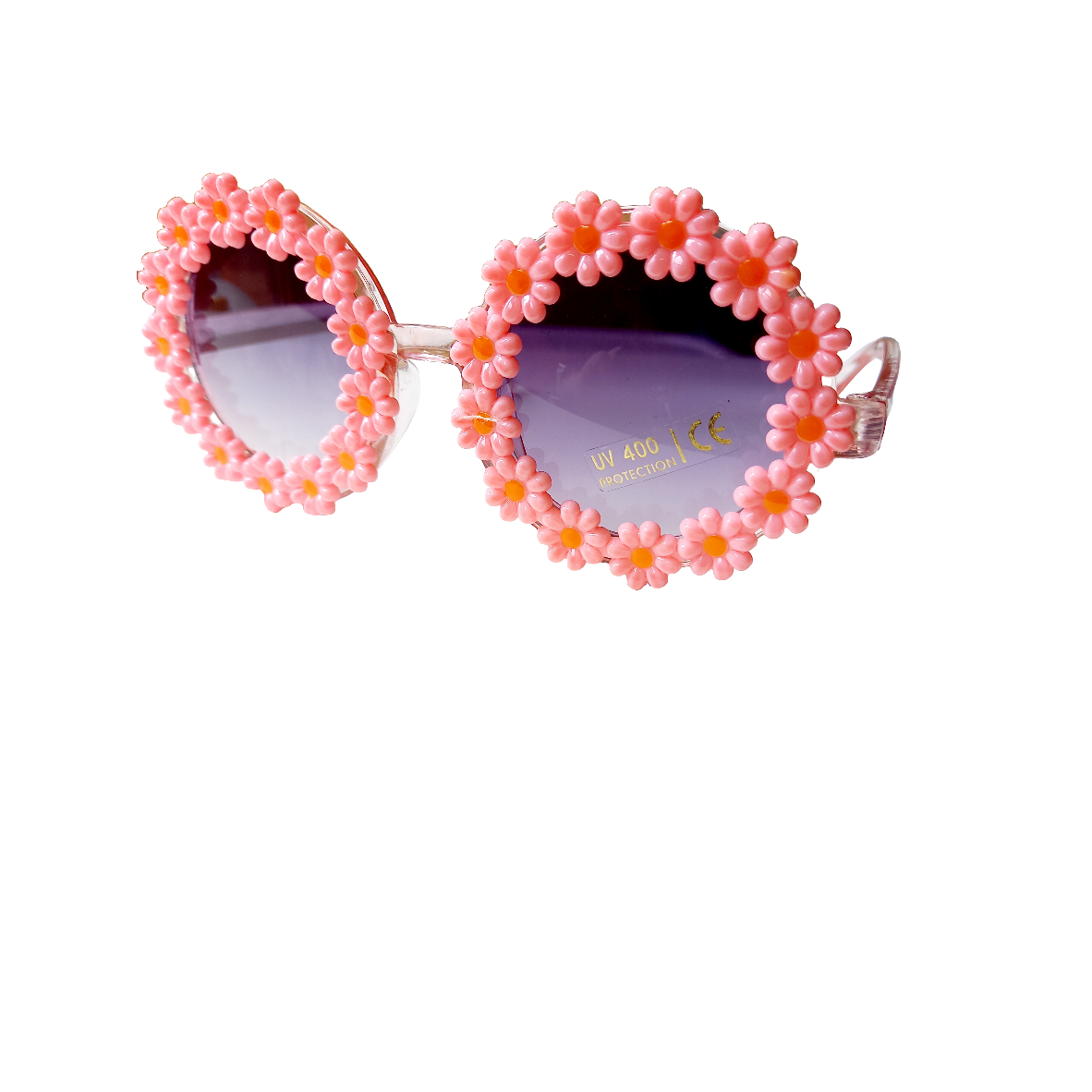 Zonnebril kids Madelief roze | kinderzonnebril