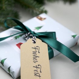 Papier cadeau Noël Chris