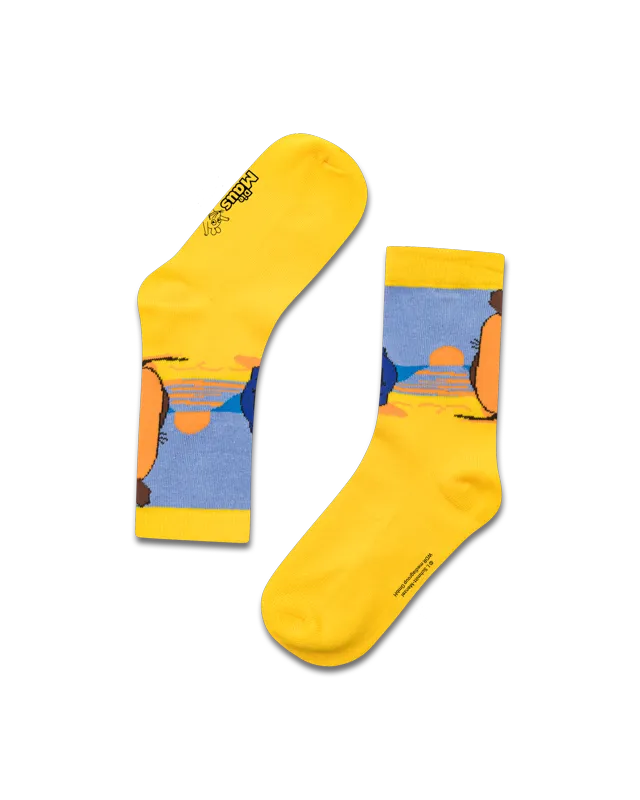 koaa – Die Maus & Elefant "Sunset" – Socks multicolor