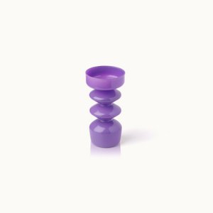 Candle Stand Glass Royal Veri Peri