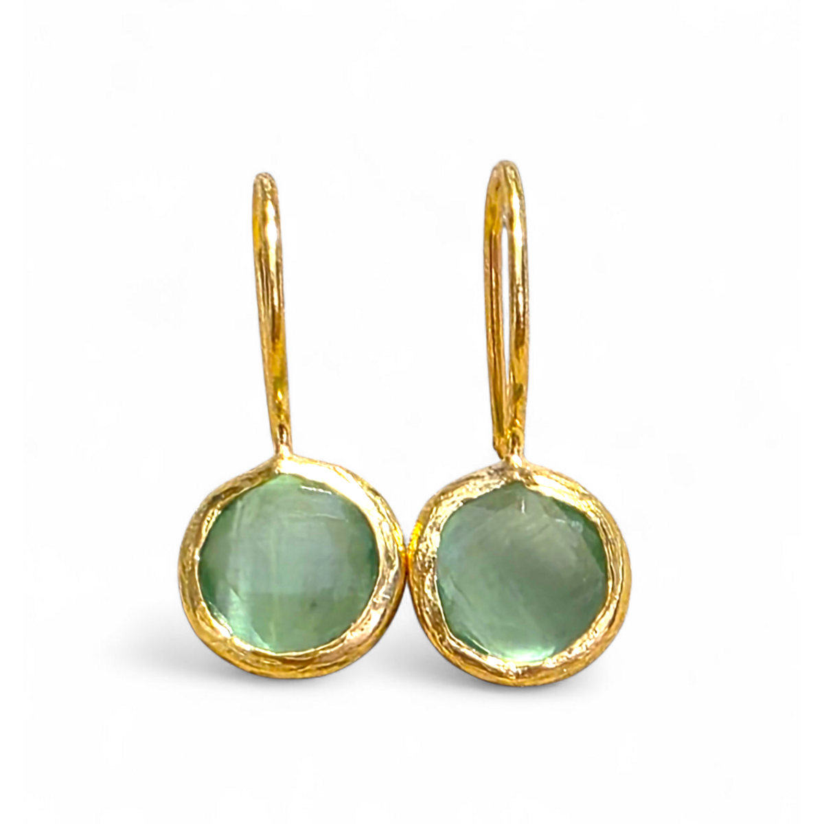 Glowdrop earring, Light Green Extra Small
