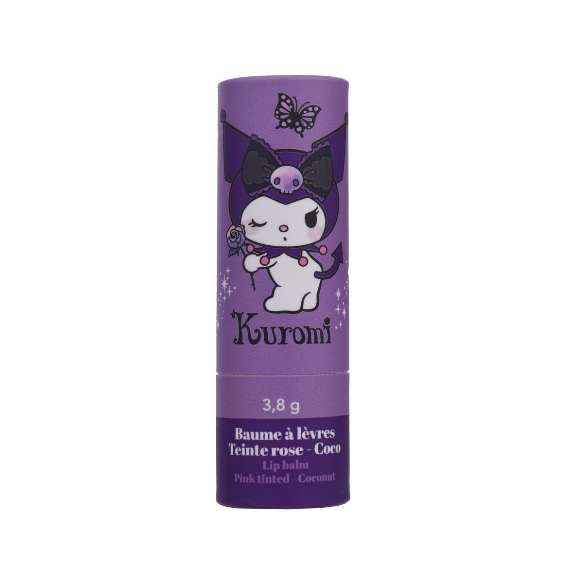 Kuromi – Fuchsia Pink getönter Lippenbalsam