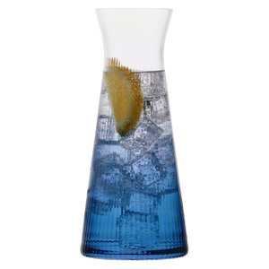 Empire Blauw Glazen Waterkaraf - Waterkan