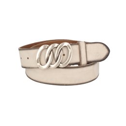 Gürtel Damen Leder Apollo Jeans Creme