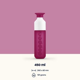 Dopper Original Genanvendelig Vandflaske Funky Fuchsia 450ml