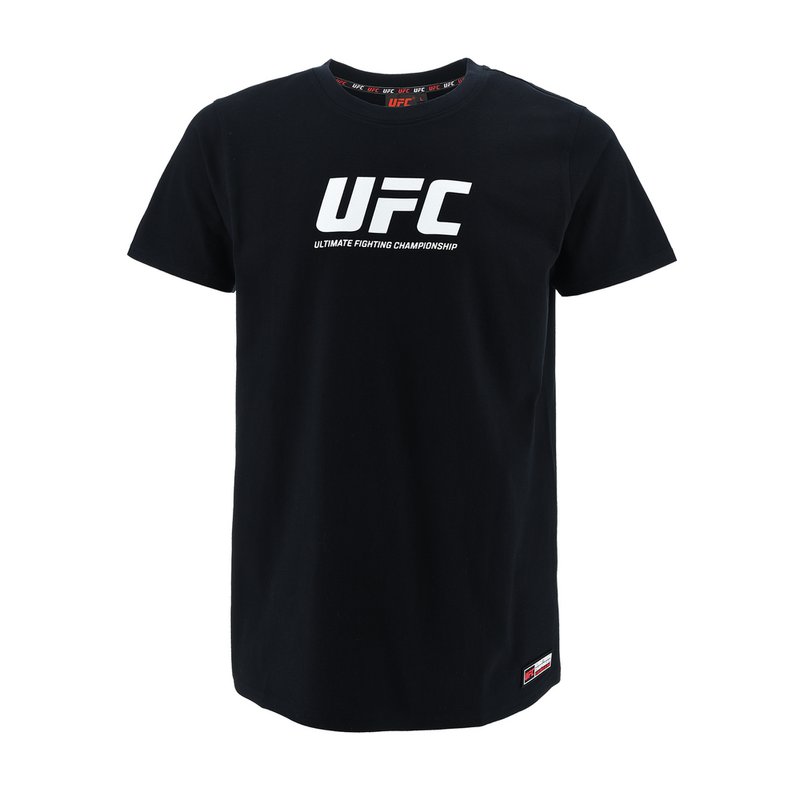 UFC officieel zwart T-shirt voor heren – collectie 2025/2026 – sport, training en streetwear – maten S tot XXL