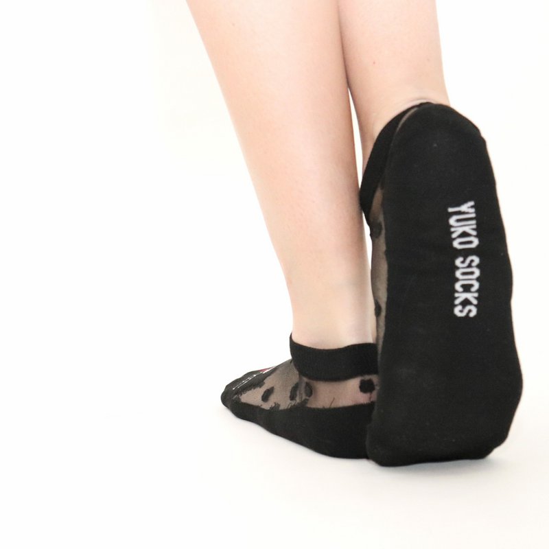 Be a Cat durable voile and cotton socks
