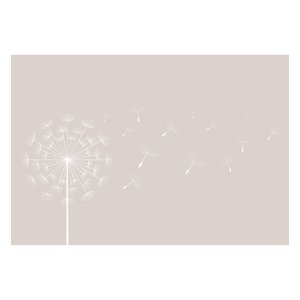 Wallpaper children's room Dandelion Beige