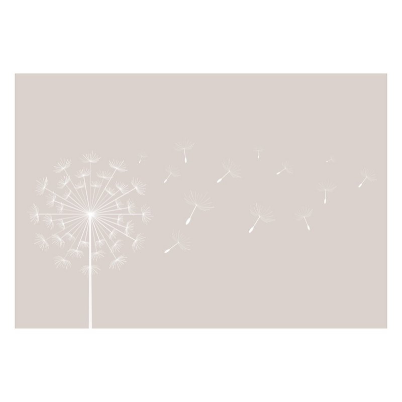 Wallpaper children's room Dandelion Beige