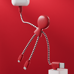 🔌 Mr Bio Multi-connector gerecycleerde plastic kabel 🔌