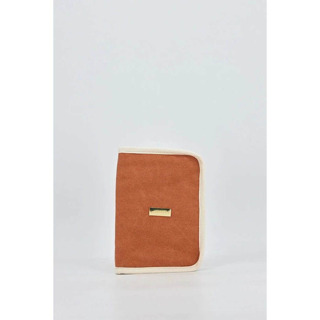 Porte Documents en Tissu pour Bébé, Terre Cuite