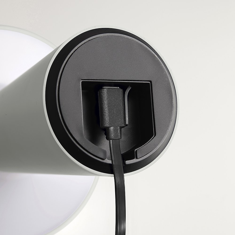 BORDLAMPE MOVE ME LYSEGRÅ