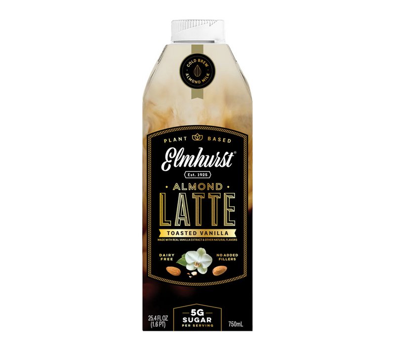 Almond Toasted Vanilla Latte von Elmhurst 750 ml