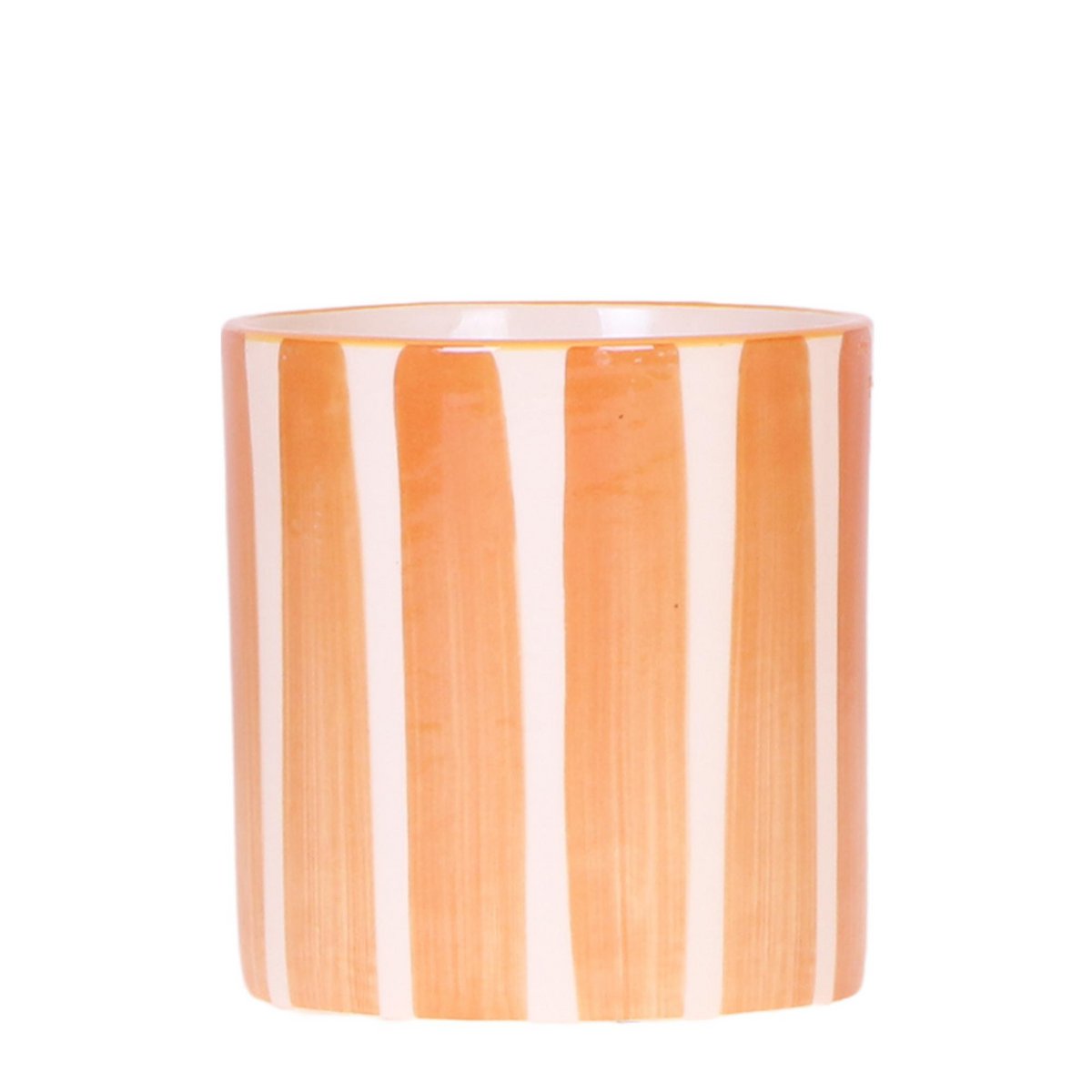 Hummingbird Hjem | Malet stribe - Orange - Ø9cm