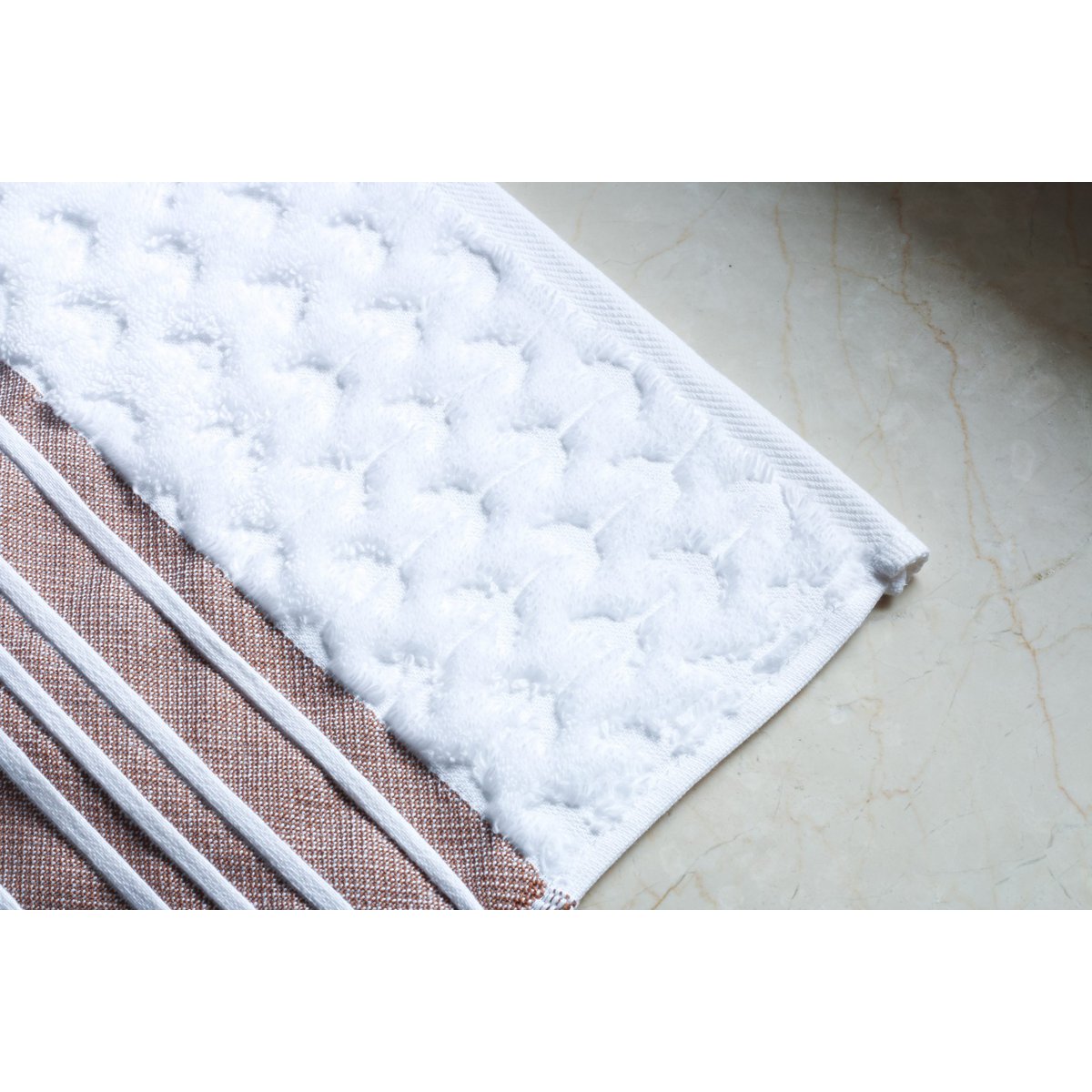 Bear White Towel Set