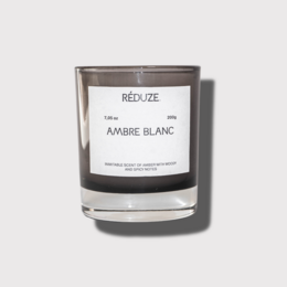 Ambre Blanc - Klassisk stearinlys