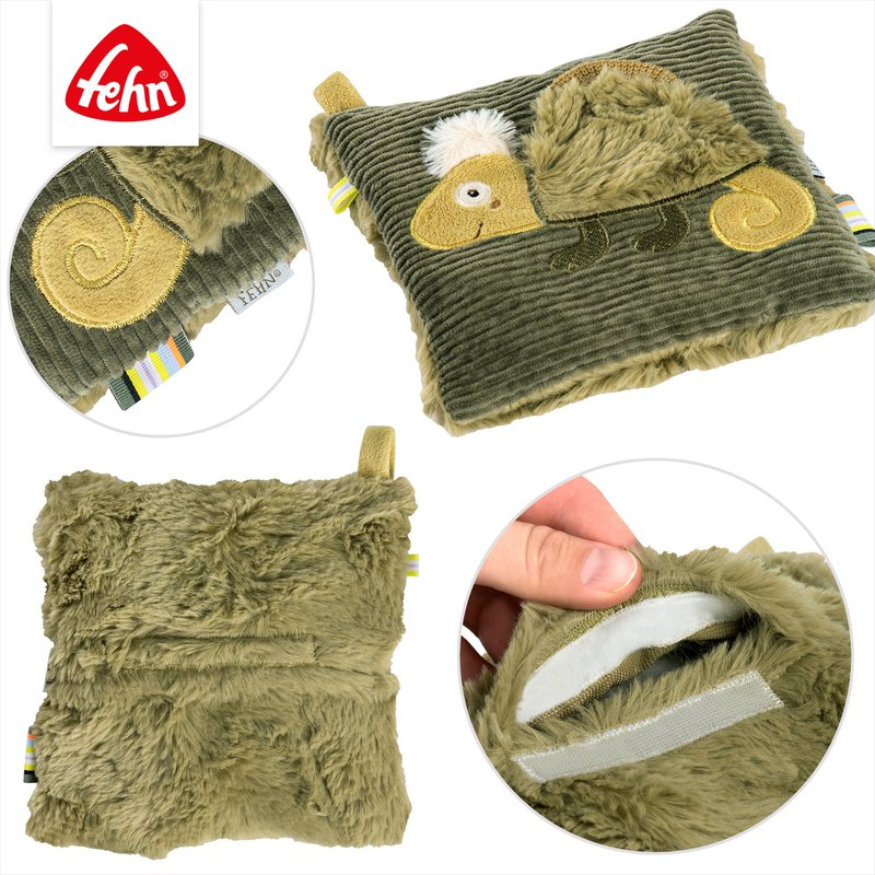 Cherry stone cushion chameleon