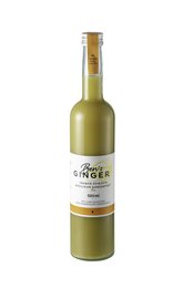 A 0.5L bottle of BEN'S GINGER INGWER PFIRSICH BASILIKUNKONZENTRAT, a concentrated juice blend with ginger, peach, and basil flavors.