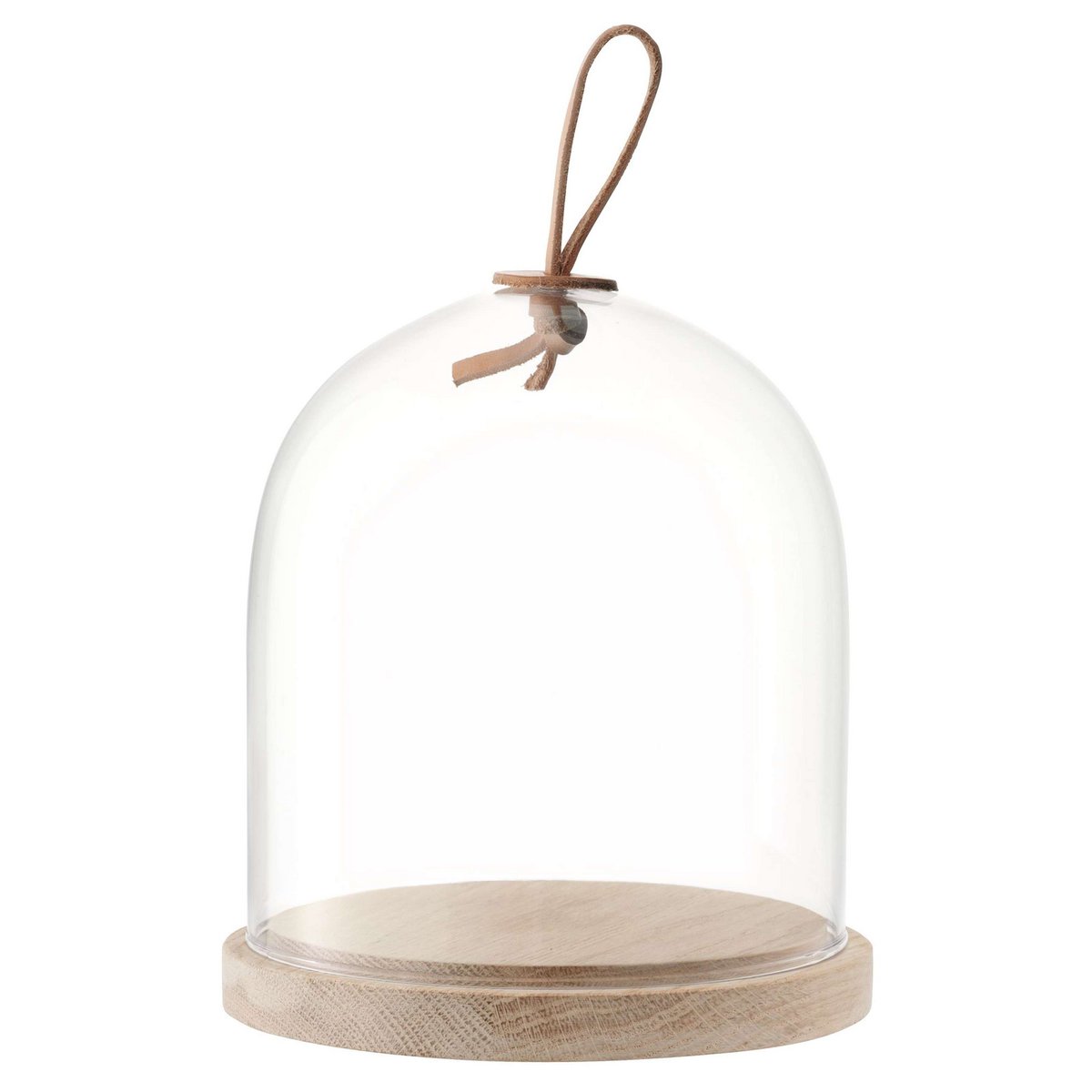 L.S.A. - Ivalo Serving plateau with bell jar 15 cm - Transparent