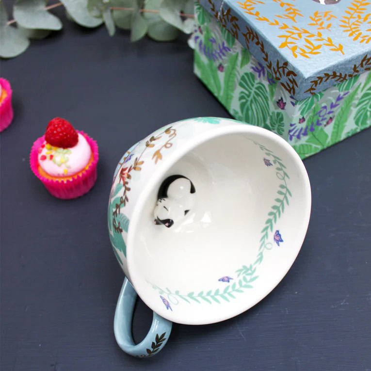 BOULEVARD GRÜNE TEETASSE MIT GESCHENKBOX