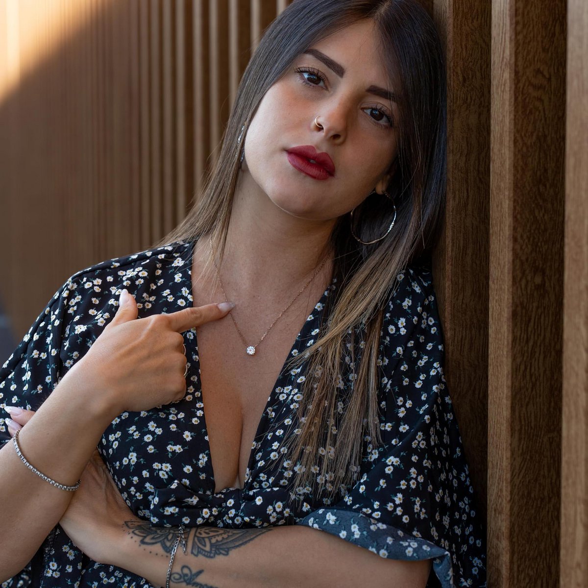 Collier femme "Zircone"
