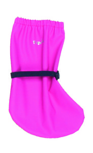 Regen Footies mit Fleecefutter - pink