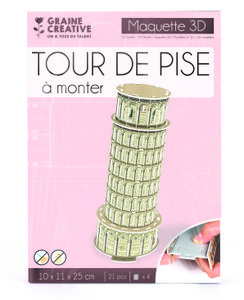 3 D MODEL TOWER OF PISA