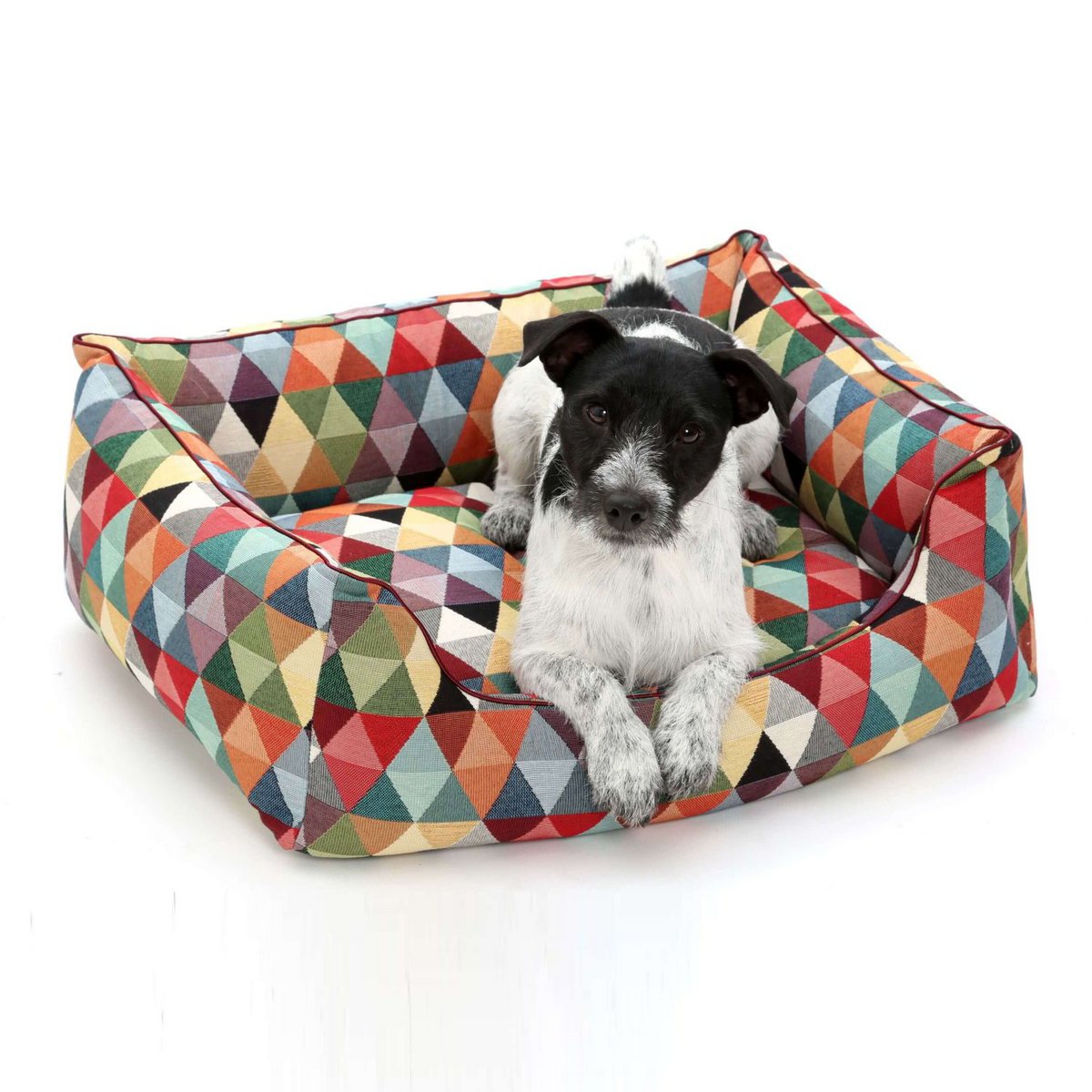 Hundebett Box Bett Harlekin